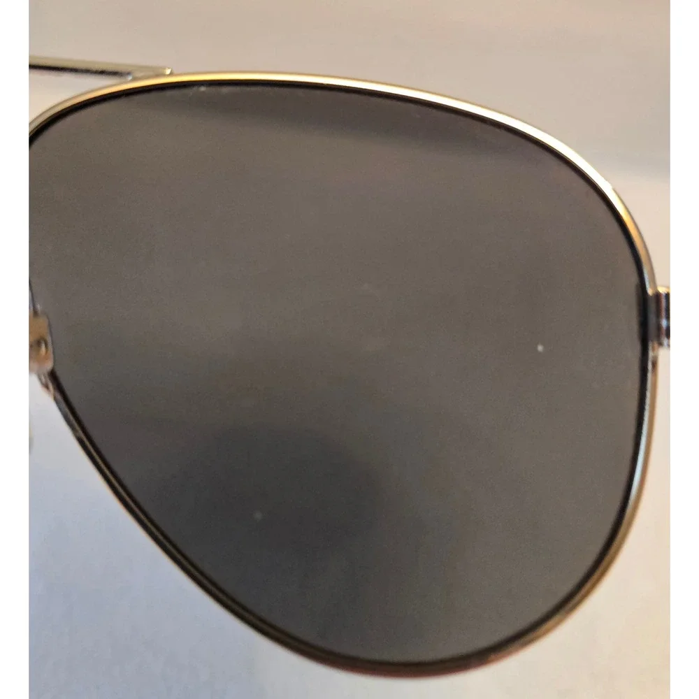 Floats Italian Design Polarized Sunglasses‎ Aviator Silver Tortoise Shell F4167